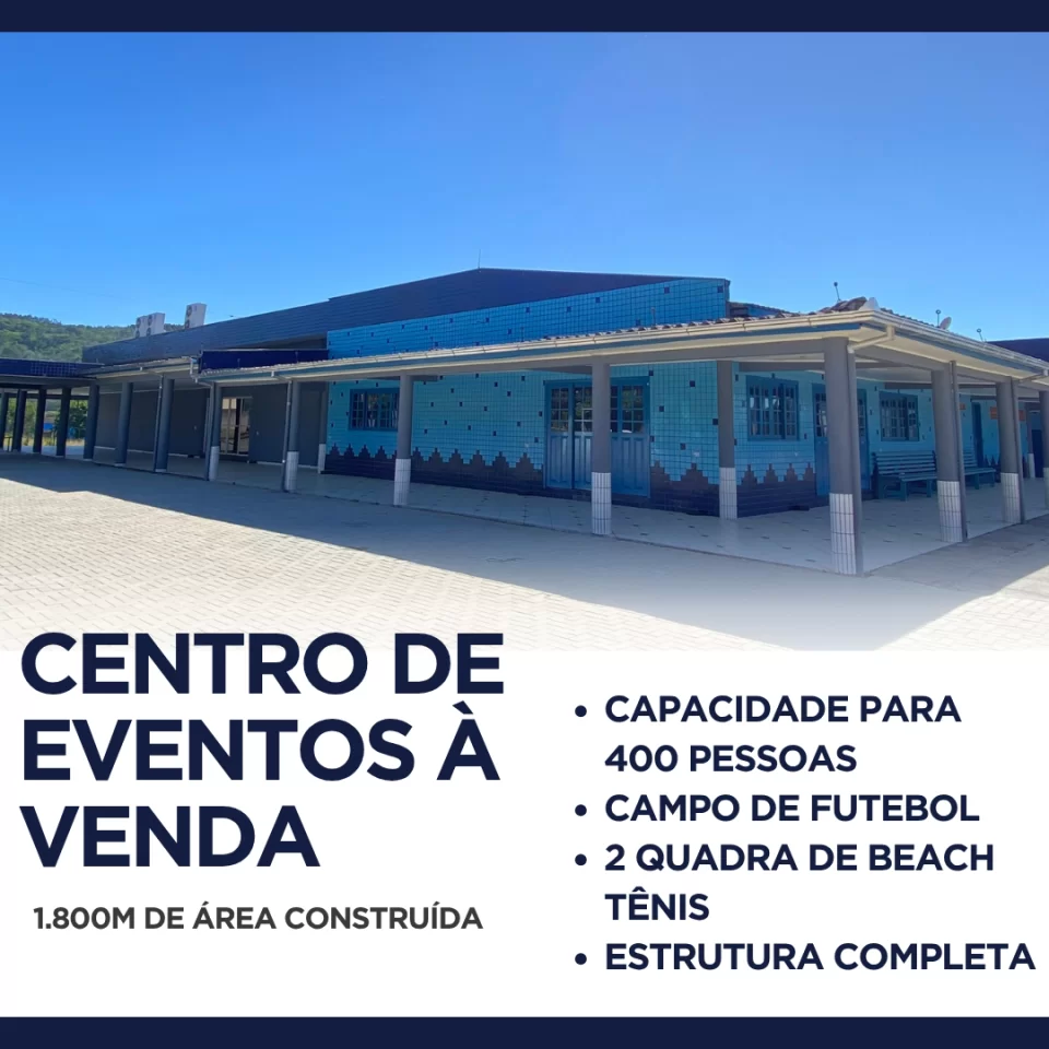 Foto do imóvel Centro de eventos à venda